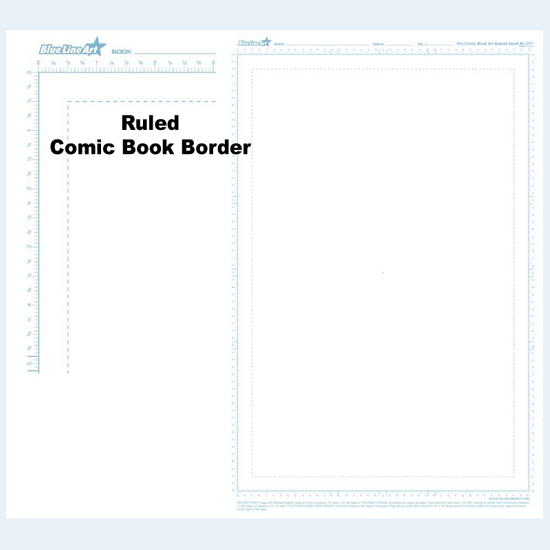 11X17 Comic Page Template Paper, commercially, comes in various sizes